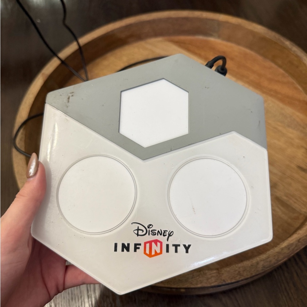 Disney Infinty Gaming Platform in Black and White
